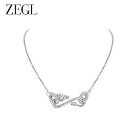 ZEGL设计师龙吟系列龙年本命年项链女属龙秋冬2024新年锁骨毛衣链