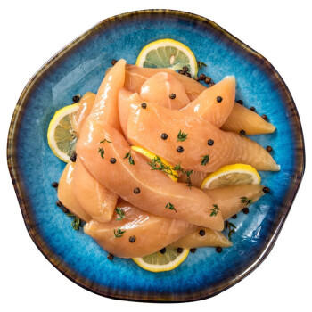 六和 鸡小胸  3斤   白羽鸡冷冻健康轻食低脂鸡胸肉 商品图3