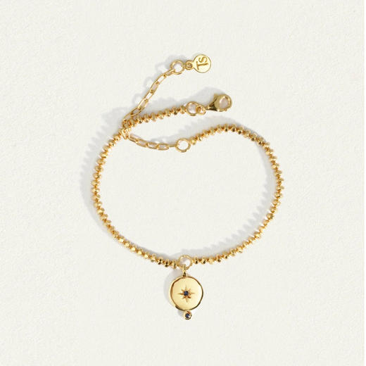 北京仓｜Temple of the sun-Stella-北极星的闪耀 蓝宝石 手链［澳大利亚设计师］ 商品图1