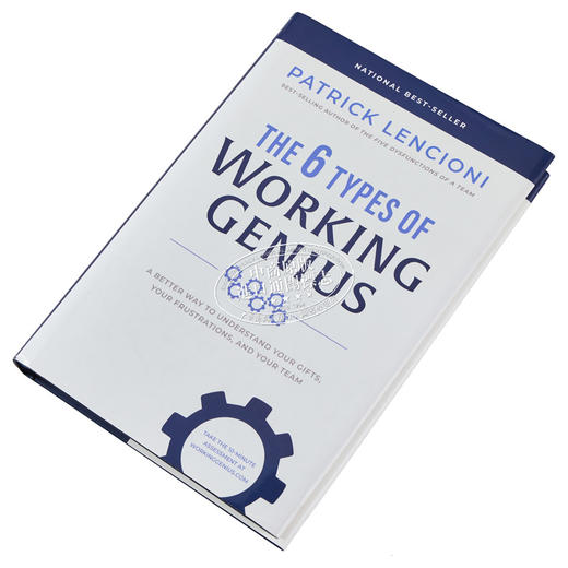 【中商原版】职场天才的 6 种类型 英文原版 The 6 Types of Working Genius Patrick M Lencioni 商品图1