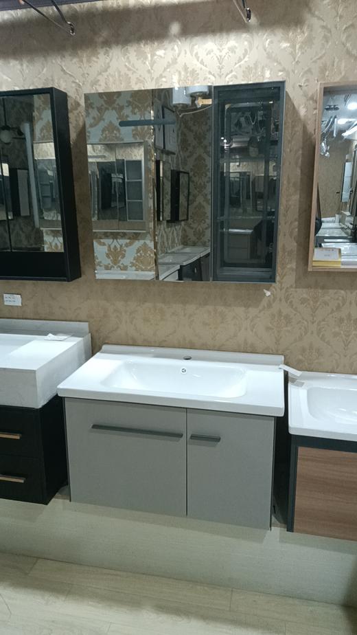 HT浴室柜 A62-80 配48陶瓷盆 商品图0