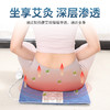 电加热款碎花艾绒坐垫 办公室沙发电脑椅艾草艾灸垫 商品缩略图1