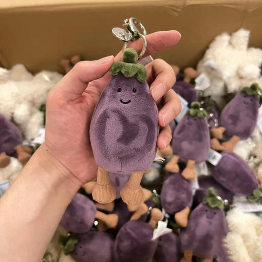 Jellycat 新宠，茄子挂件钥匙扣！ 商品图4