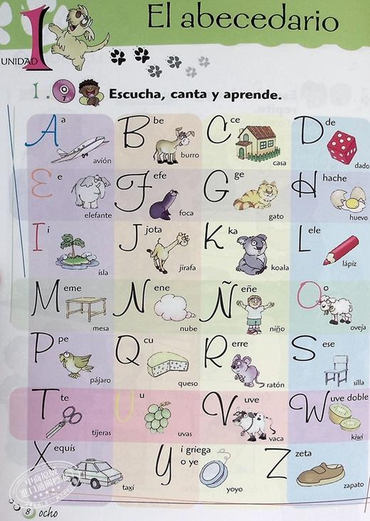 【中商原版】西班牙少儿教材 Colega 1 学生用书+练习+音频 西班牙文原版 ALUMNO+EJERCICIOS+CD Elena Hortelano 商品图5