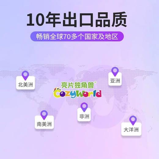 亮片独角兽DY016_S绿色骨架款独角兽摆件S码 商品图1