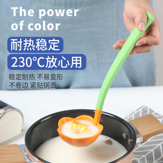 【韩国原装进口】BOADY CARO啵可硅胶铲耐高温汤勺漏勺可爱烘焙铲烹饪组合丛林系列 商品图0
