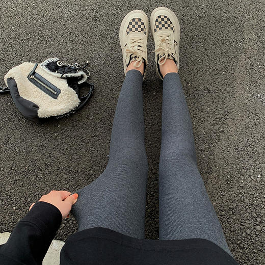 桃红李白专属 ADALOOK新疆棉羊羔绒打底裤 商品图1