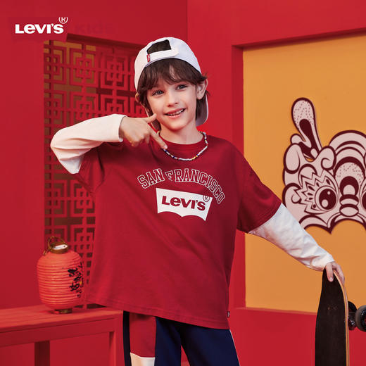 LEVIS 春 大童小童 儿童童装T恤 LVN-FF-K771 商品图3