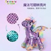 亮片独角兽DY016_S绿色骨架款独角兽摆件S码 商品缩略图2