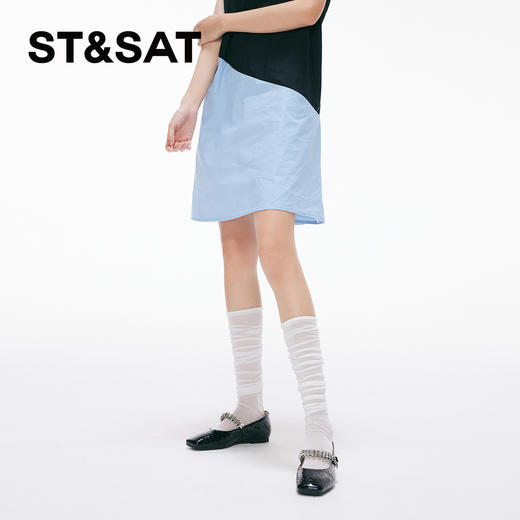 星期六精致方头一字扣玛丽珍SS4111131A 商品图3