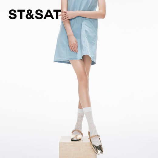 星期六精致方头一字扣玛丽珍SS4111131A 商品图10