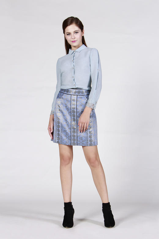 --【伯妮斯茵】176F020--衬衣--暗夜留香--《宁静之美--伊斯兰艺术》 商品图6