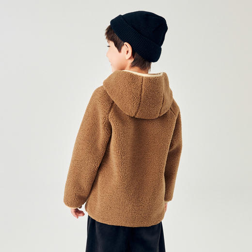 裁缝学苑TQ106童装麂皮绒外套纸样儿童连帽新款男童中长款版型 商品图3