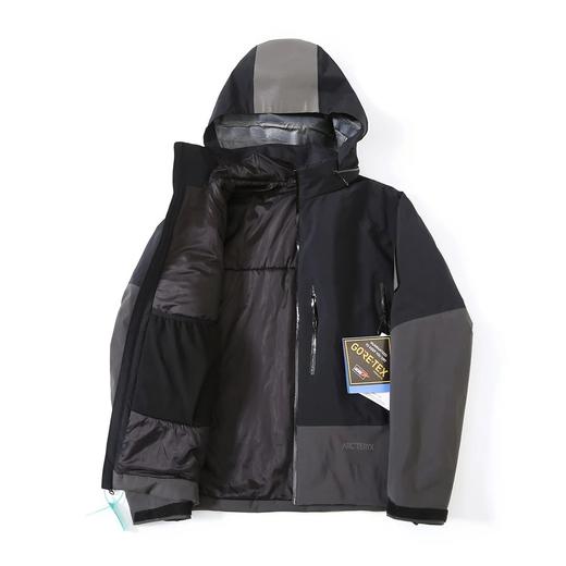 【lb1】清货！滑雪系列！情侣户外防风水拼色保暖可收纳连帽棉服/外套！！ 商品图2