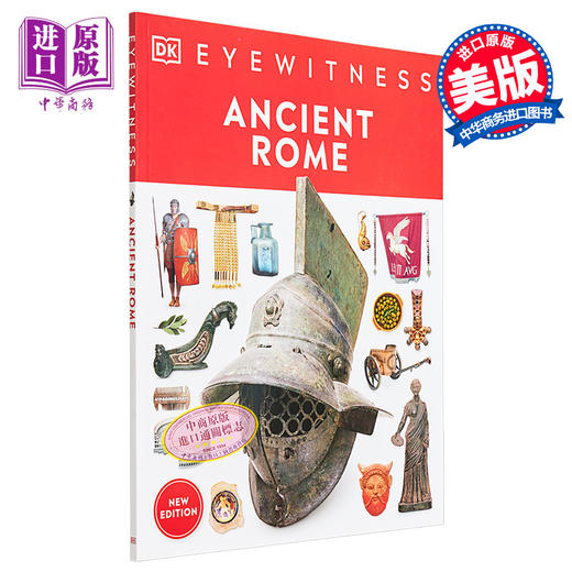 预售 【中商原版】Eyewitness系列 古罗马百科 英文百科 Ancient Rome Discover One of Historys Greatest Civilizations DK 商品图0