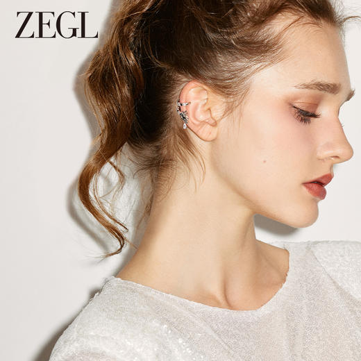 ZEGL设计师龙吟系列龙年本命年耳夹女无耳洞耳环秋冬耳骨夹耳饰品 商品图6