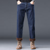 【加绒加厚】圣得西男士牛仔裤秋冬中青年弹力百搭长裤2362915879 商品缩略图1