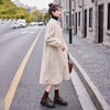 中长款毛呢外套冬韩版气质时尚名媛风宽松显瘦加厚保暖HR-WB23709 商品缩略图1