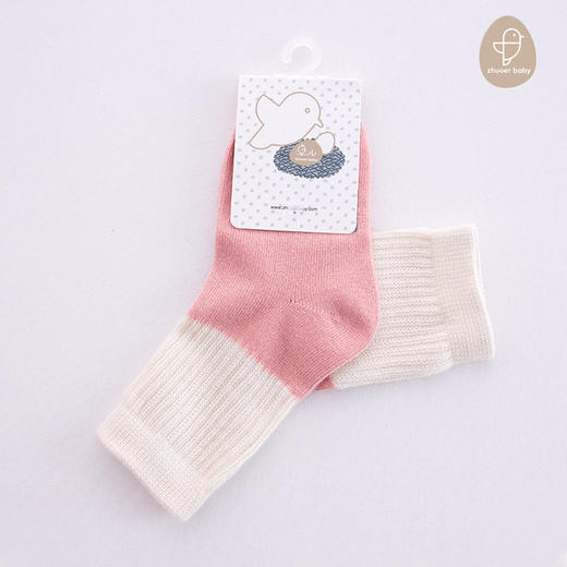 卓儿宝宝袜子男女童透气舒适棉袜中筒袜短筒袜 商品图12