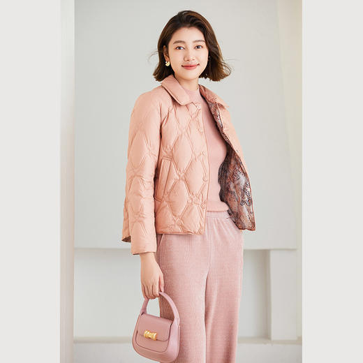 【鹅绒】乔万尼鹅绒服高端系列双面穿羽绒服ET4T018 商品图1