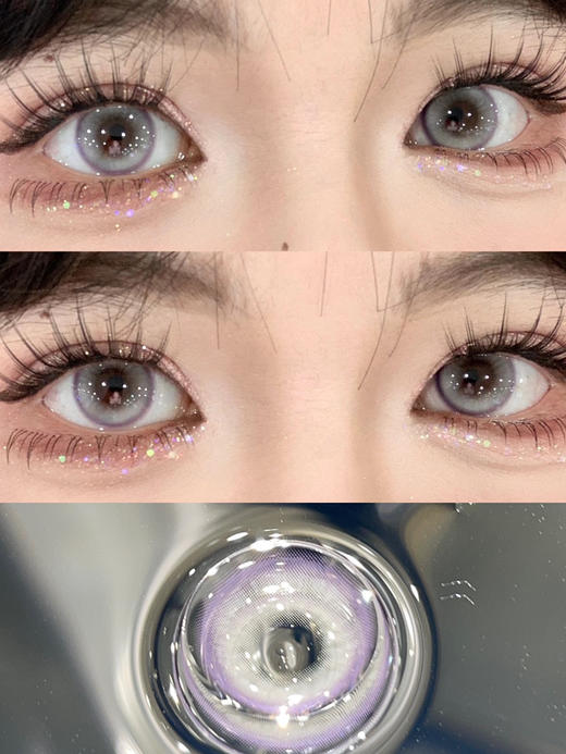 【中直径半年抛】LOVEIIKIRA-丁香-14.2mm【半年抛 0-1000度 含有525/575】 商品图1