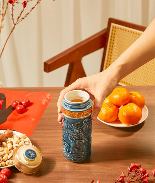 龙华富贵随身杯双层330ml 商品图2