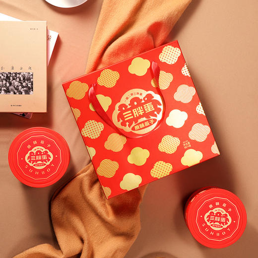 【三胖蛋】经典原味瓜子礼盒装（168gx4罐） 商品图2