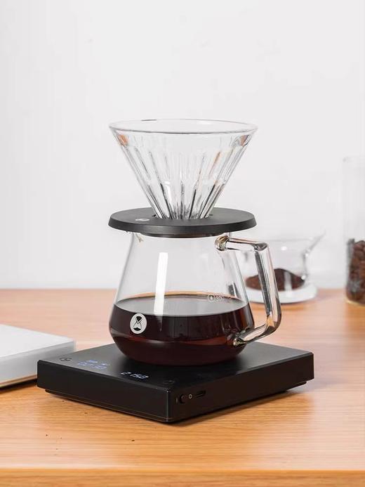 泰摩黑镜BASIC+咖啡电子秤 意式手冲器具专用 咖啡豆克称称重计时 商品图2