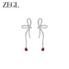 ZEGL设计师新年系列流苏蝴蝶结耳环女长款新年喜庆耳钉春夏耳饰品 商品缩略图0