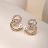 天然淡水珍珠CC耳钉  0311 FX-A-1679-240119 商品缩略图1