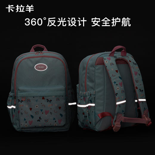 卡拉羊没有名字系列书包背包双肩包，TX2838+TX5216【此款不支持定制名字】 商品图8