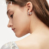 ZEGL法式雪花人造珍珠耳环女2023新款爆款秋冬高级感耳钉银针耳饰 商品缩略图6