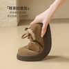 ZHR休闲鞋女2024春季新款洋气休闲百搭加绒加厚软萌魔术贴保暖棉鞋 商品缩略图9