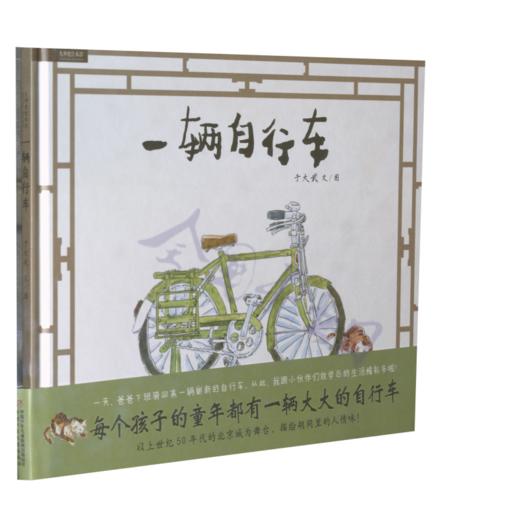 中少智绘阅读书系九神鹿（4册）平装   《昭君出塞》《年》《爸爸的火车》《一辆自行车》（3-8岁适读） 商品图2