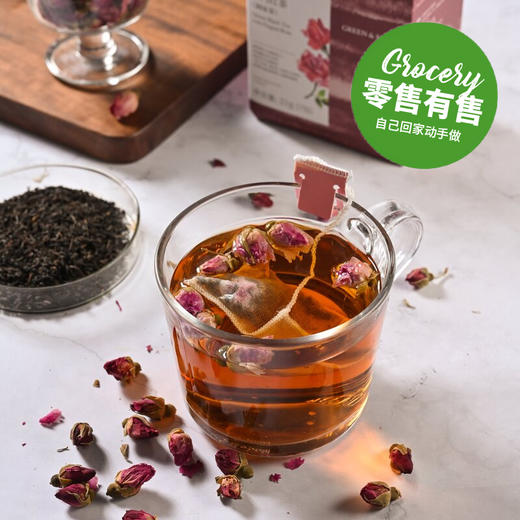 重瓣玫瑰祁门红茶 Qimen Black Tea with Pingyin Rose 商品图0
