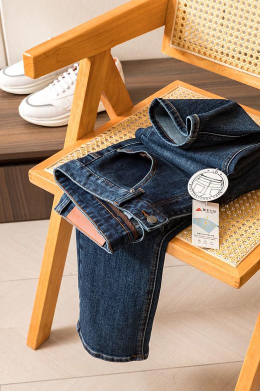 【eve-2217】男士新款重磅水洗弹力修身牛仔长裤！！ 商品图1