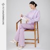 FUYAO扶摇 国风新中式紫色套装女秋冬高级感时尚衬衫西装裤两件套 商品缩略图1