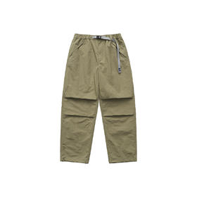 吃茶去chichaqu户外卡扣尼龙伞兵裤