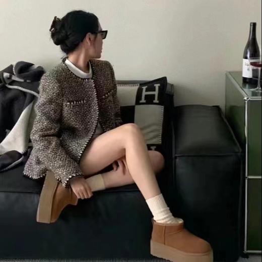 【à perles】mini小短靴厚底款雪地靴【现货】 商品图5