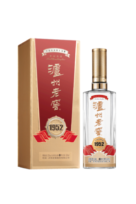 泸州老窖1952 浓香型酒38度 1952 500ml单瓶