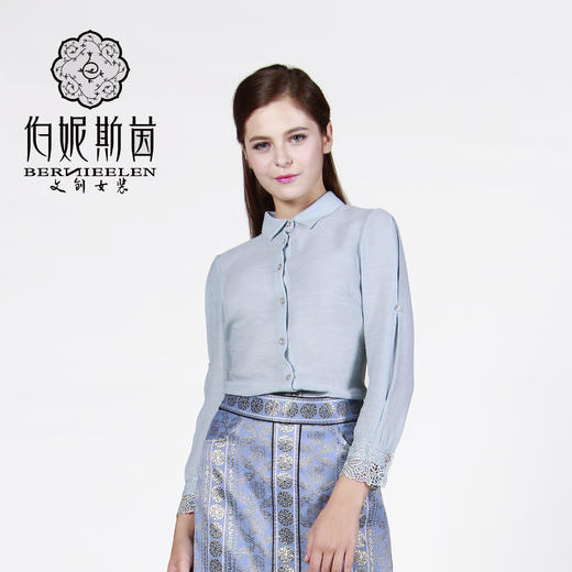 --【伯妮斯茵】176F020--衬衣--暗夜留香--《宁静之美--伊斯兰艺术》 商品图1