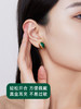 悦甄 西西里-18k金孔雀石耳夹 商品缩略图3