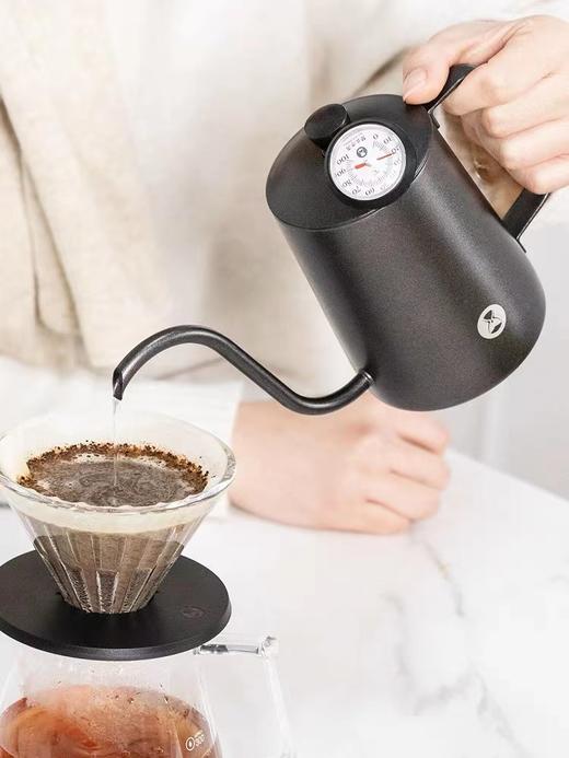 泰摩 鱼三手冲咖啡壶 鱼3挂耳冲泡壶304不锈钢滴漏式家用长嘴壶 商品图4