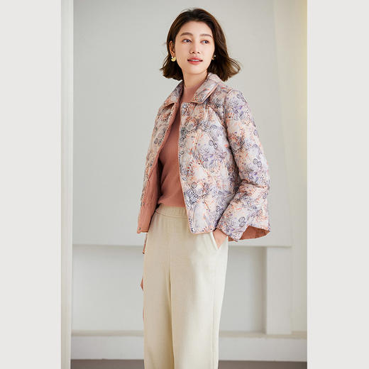 【鹅绒】乔万尼鹅绒服高端系列双面穿羽绒服ET4T018 商品图2