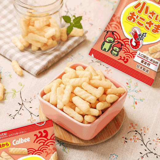 卡乐比Calbee牌一岁起可食虾条32g（8g*4包） 商品图1