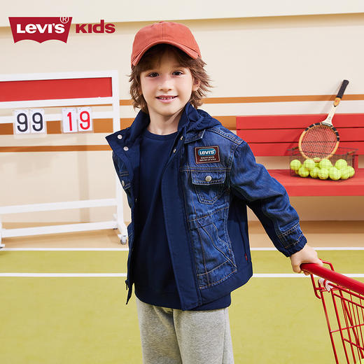 LEVIS 春 大童小童 夹克 LVB-MW-H652 商品图3
