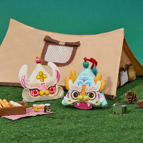 四象风物 挂偶原创玩偶 手工缝制 棉麻材质