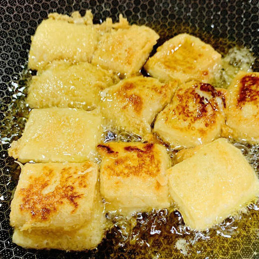【云南石屏包浆豆腐】老祖宗的“芝士小方” 油煎金黄酥脆 入口即爆浆 520克* 2盒 商品图3