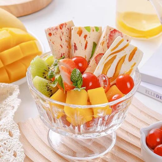 【甜蜜新宠！芒果草莓奶糕】一口咬下，口感绵密，香甜十足！芒果奶糕夹心草莓味软糖下午茶喜糖休闲零食品糕点心 商品图1