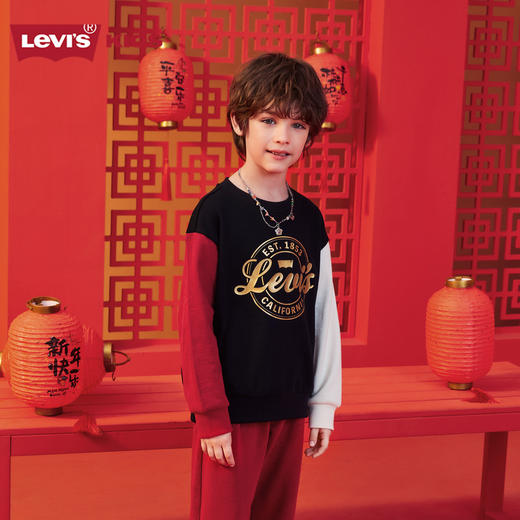 LEVIS 春 大童小童婴童 儿童童装卫衣 LVB-FW-K910 商品图6